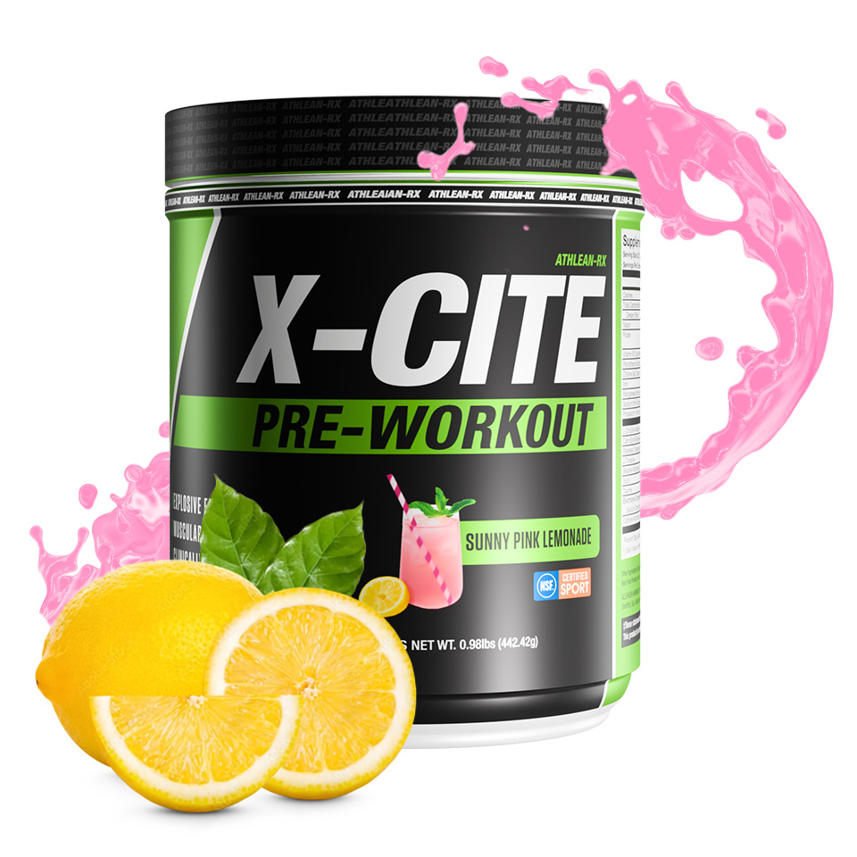 X-CITE Pre Workout - Sunny Pink Lemonade