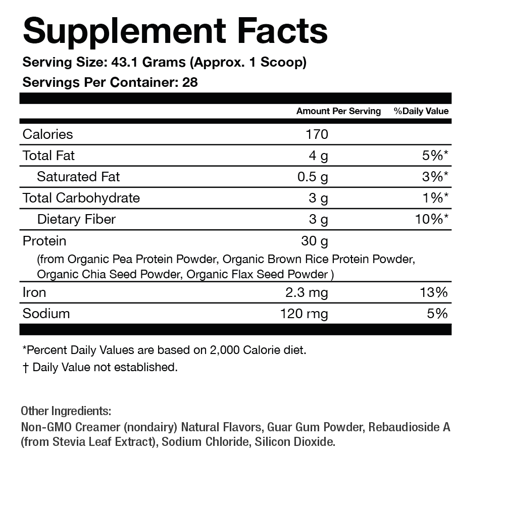 PRO-30G Vegan Protein | Vanilla Bean PRO-30G Vegan Protein | Vanilla Bean